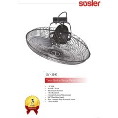 Süsler SV-2040 Tavan Sarhoş Vantilatör